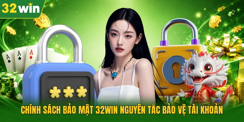 Chính sách bảo mật 32WIN nguyên tắc bảo vệ tài khoản